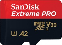 Купить карта памяти SanDisk Extreme Pro V30 A2 microSDXC UHS-I U3 по цене от 441 грн.