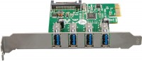Купить PCI-контроллер Frime ECF-PCIEtoUSB008.LP: цена от 448 грн.