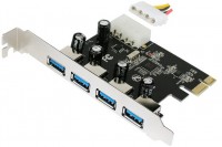 Купить PCI-контроллер Dynamode USB3.0-4-PCIE  по цене от 469 грн.